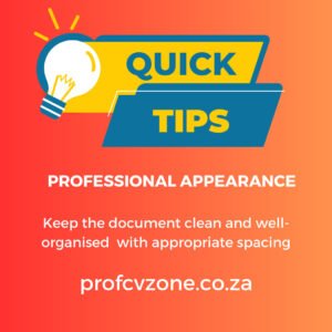 Tips Professional Appearance